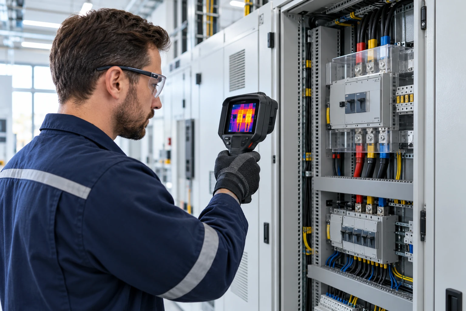 Messbasierte Inspektion von elektrischen Anlagen