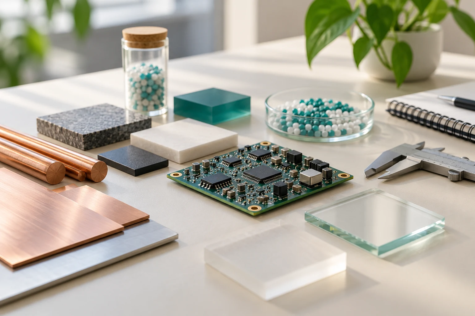 Environment-conscious material selection for electronics